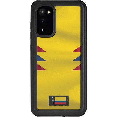 Colombia Soccer Flag Galaxy S20 Waterproof Case
